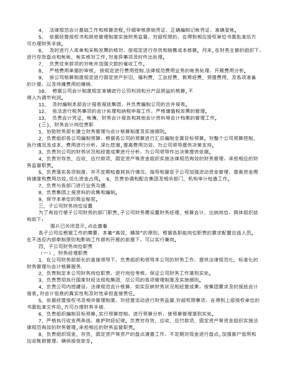 公司会计员岗位职责_第2页