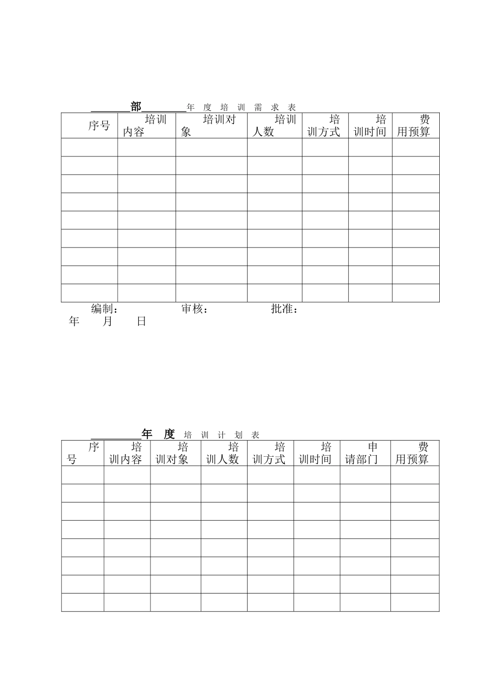 公司内部员工培训管理办法_第3页