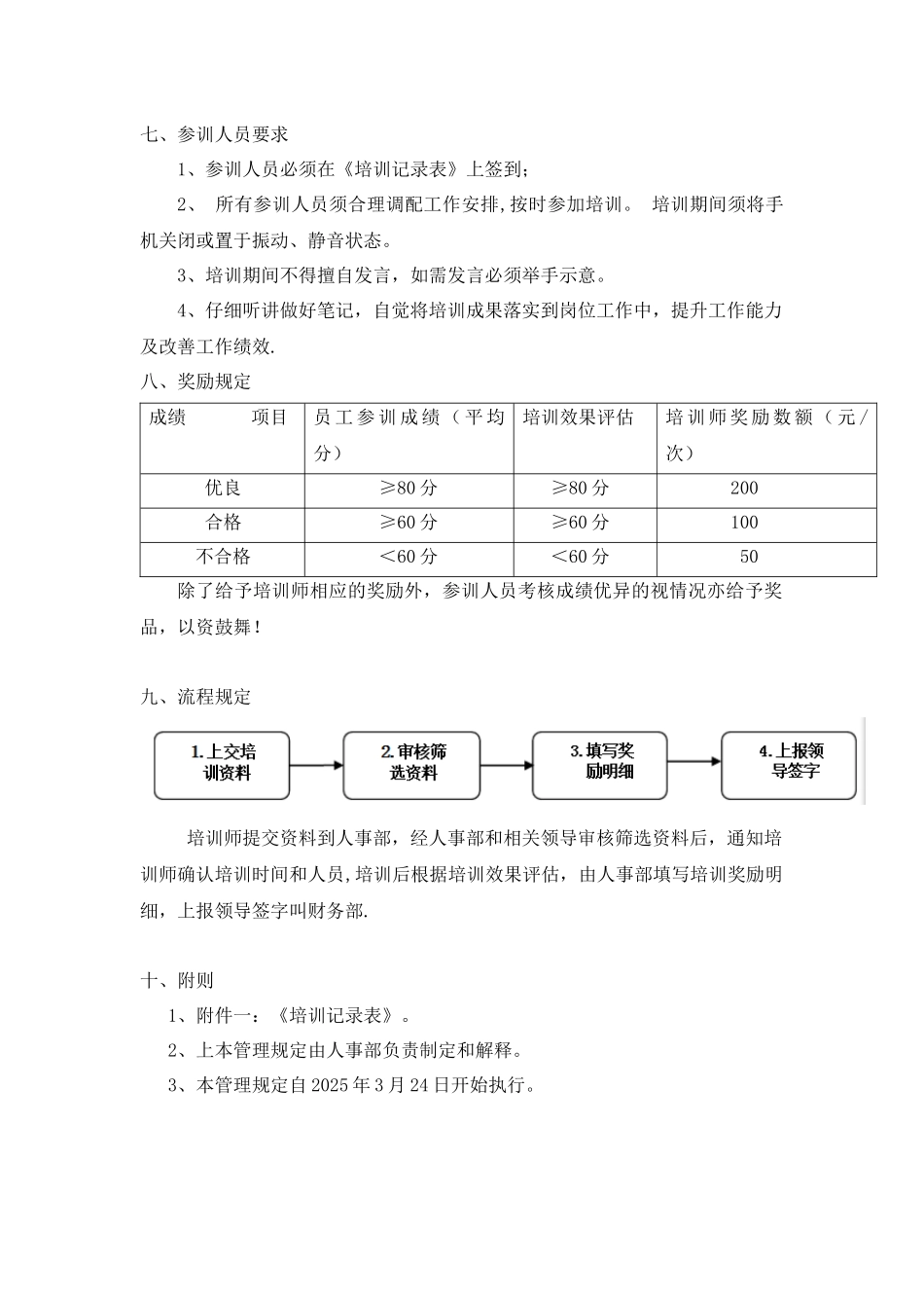 公司内部培训激励确定方案_第2页