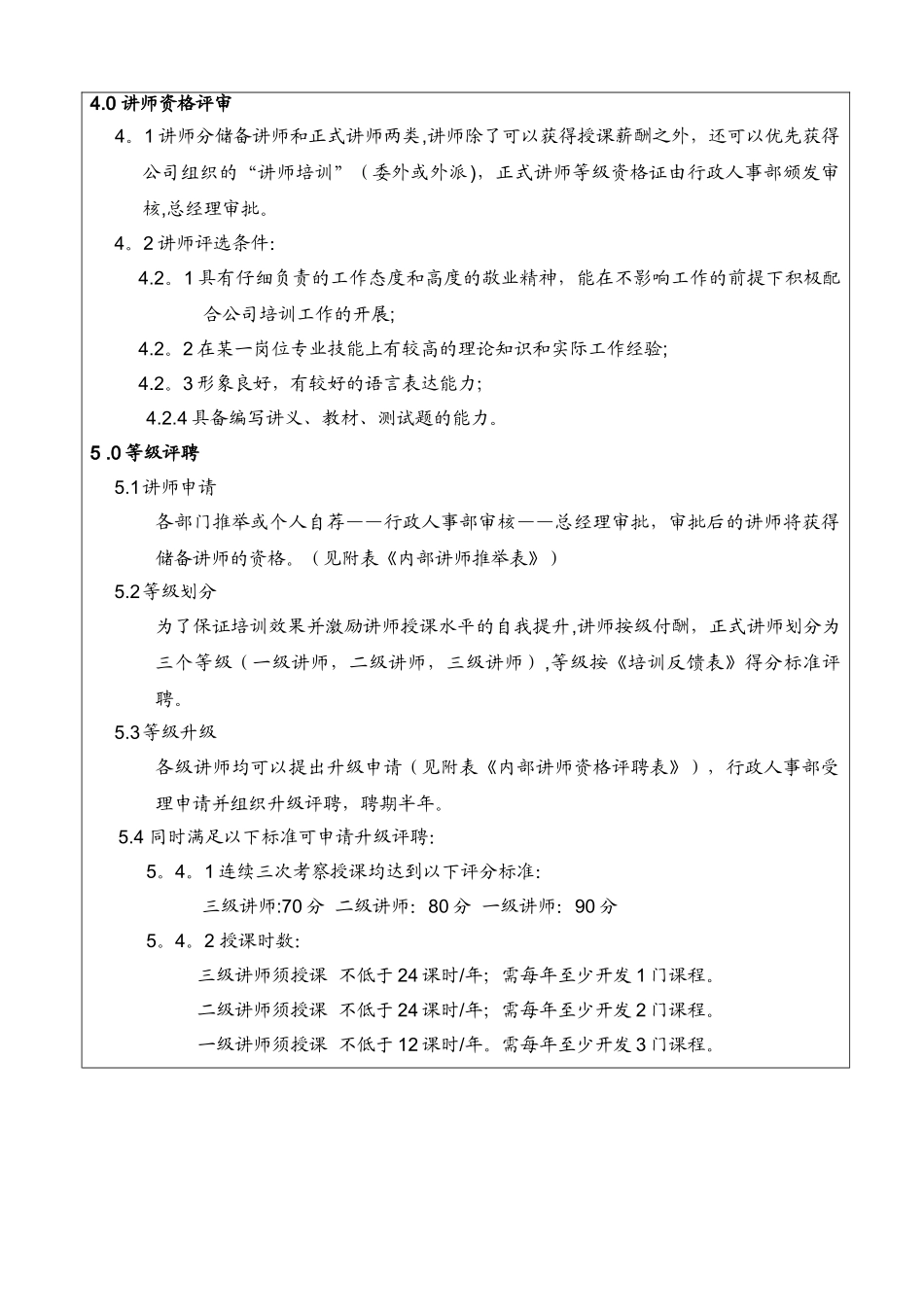 公司内部讲师管理制度_第2页
