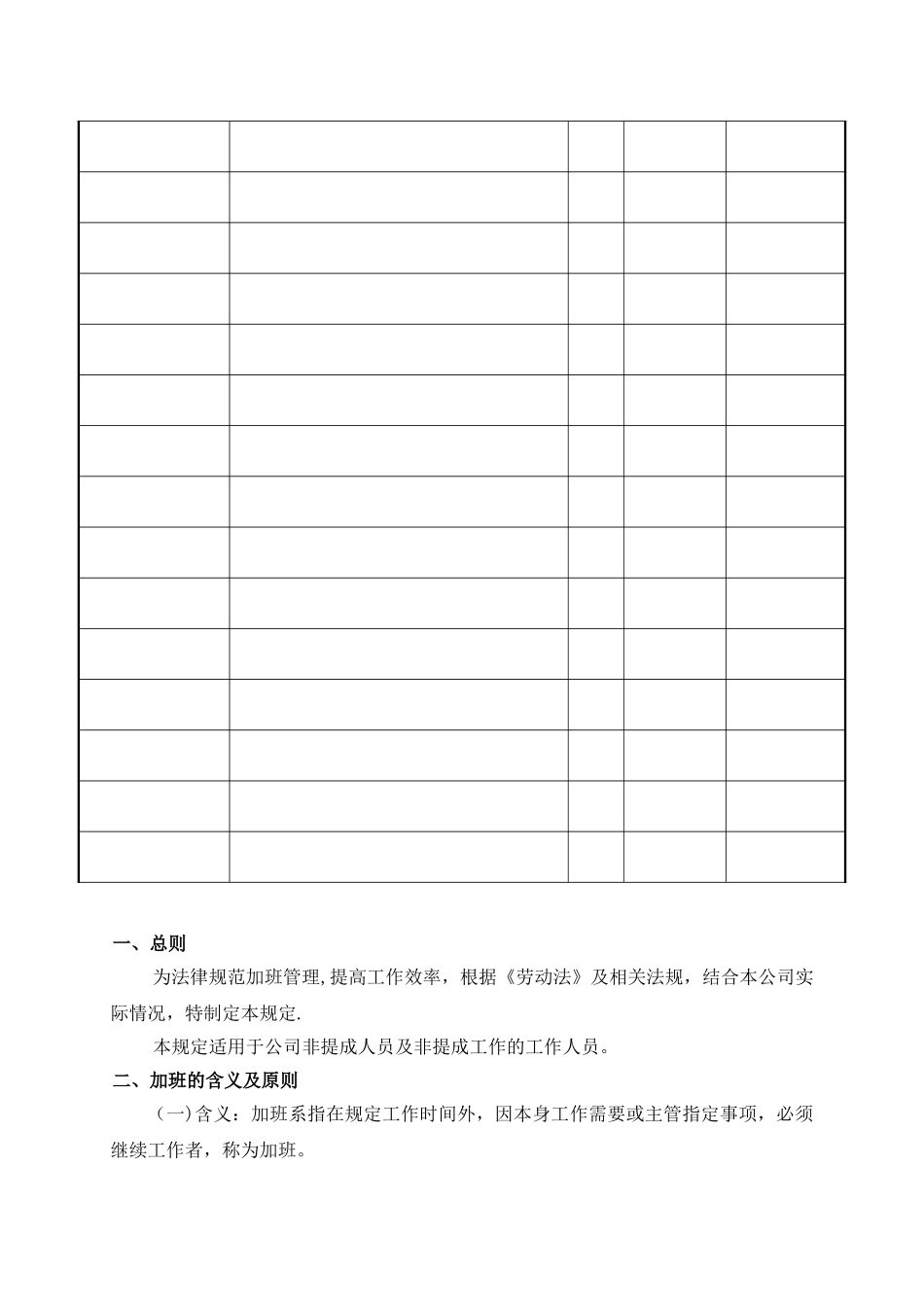 公司加班管理制度规定57379_第2页