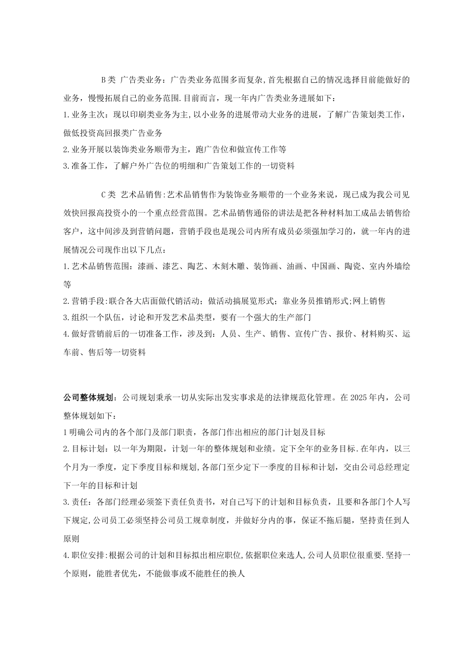 公司发展计划书_第2页
