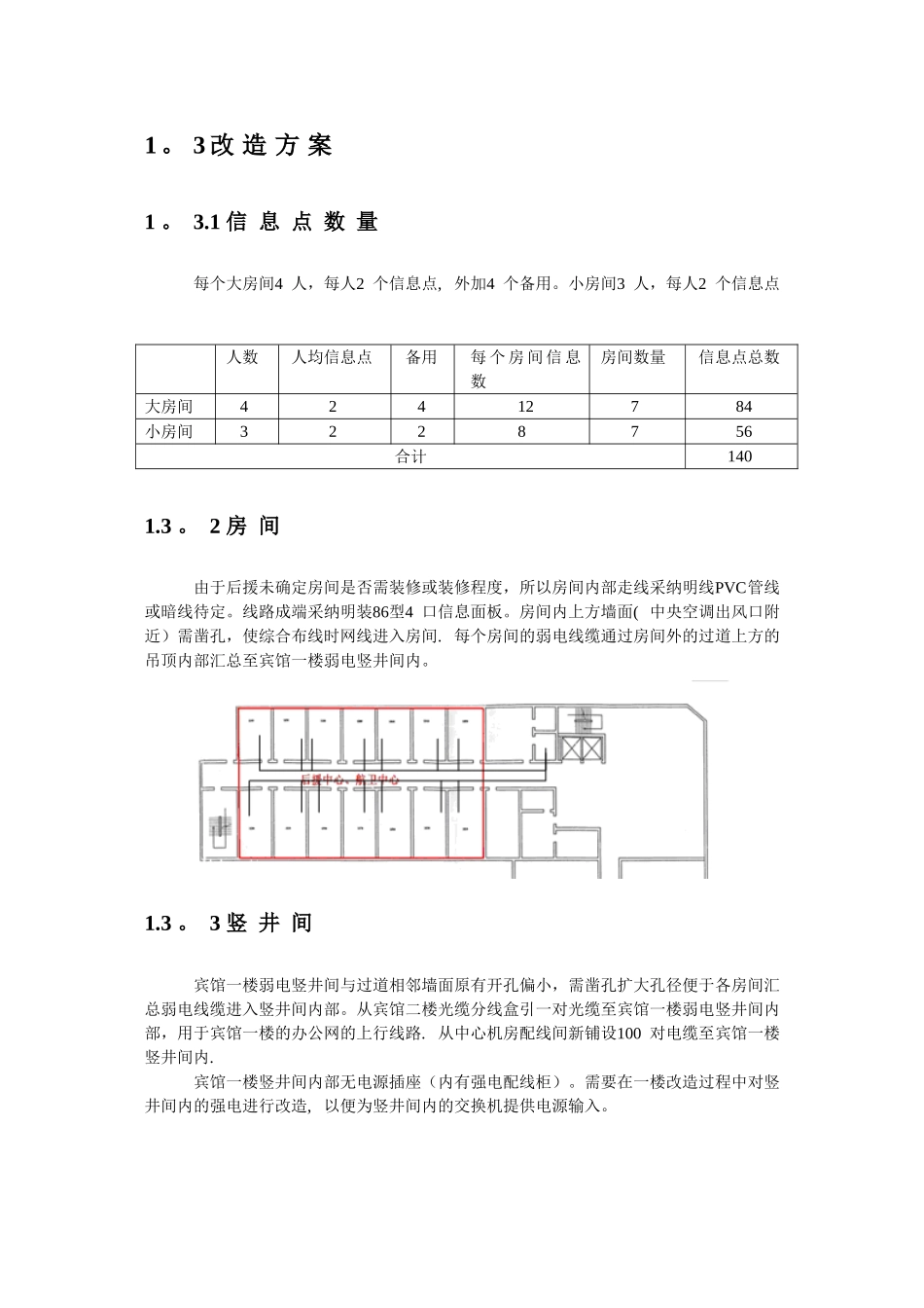 公司各办公用房弱电改造方案-2-_第2页