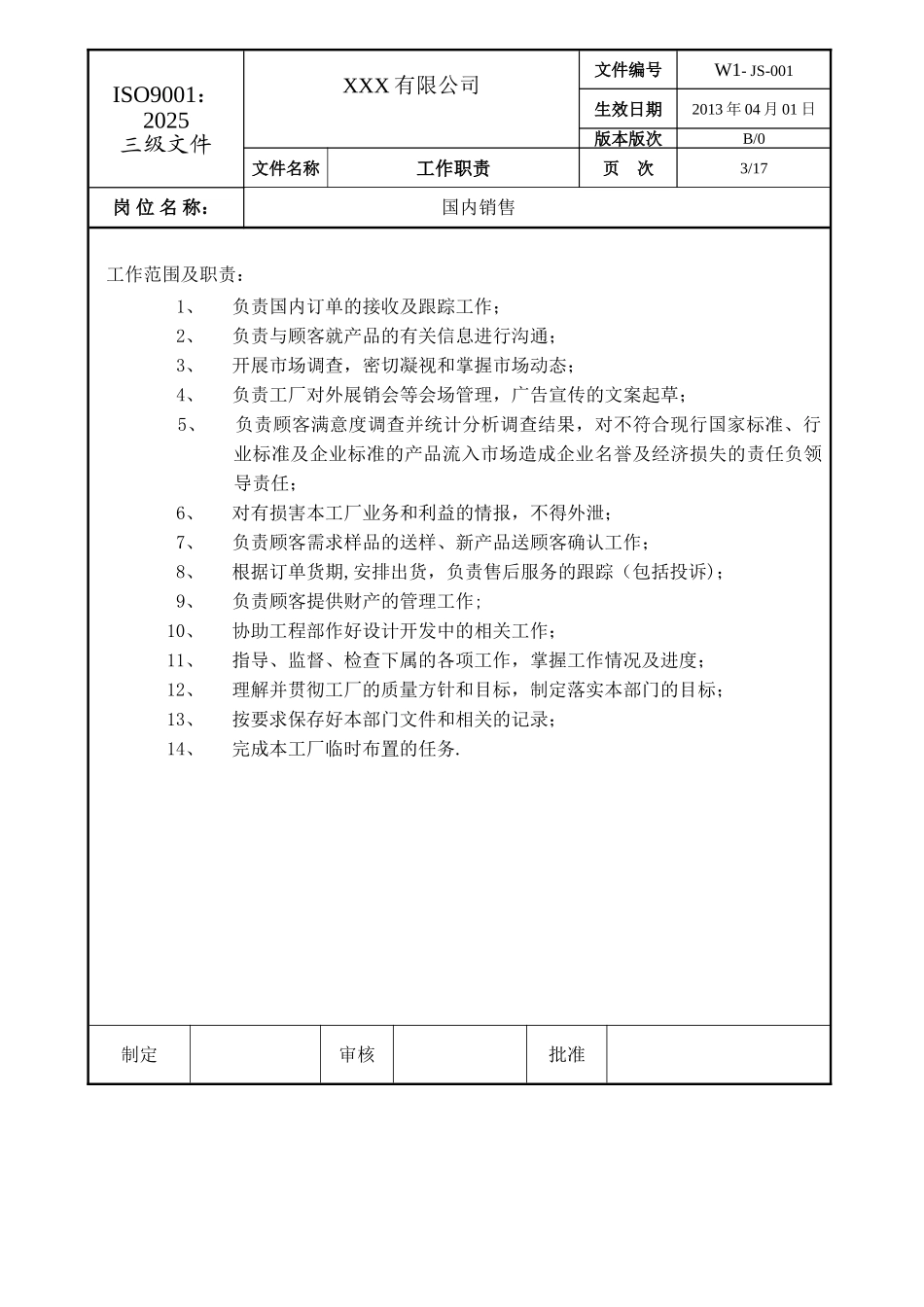 公司各职位工作职责_第3页