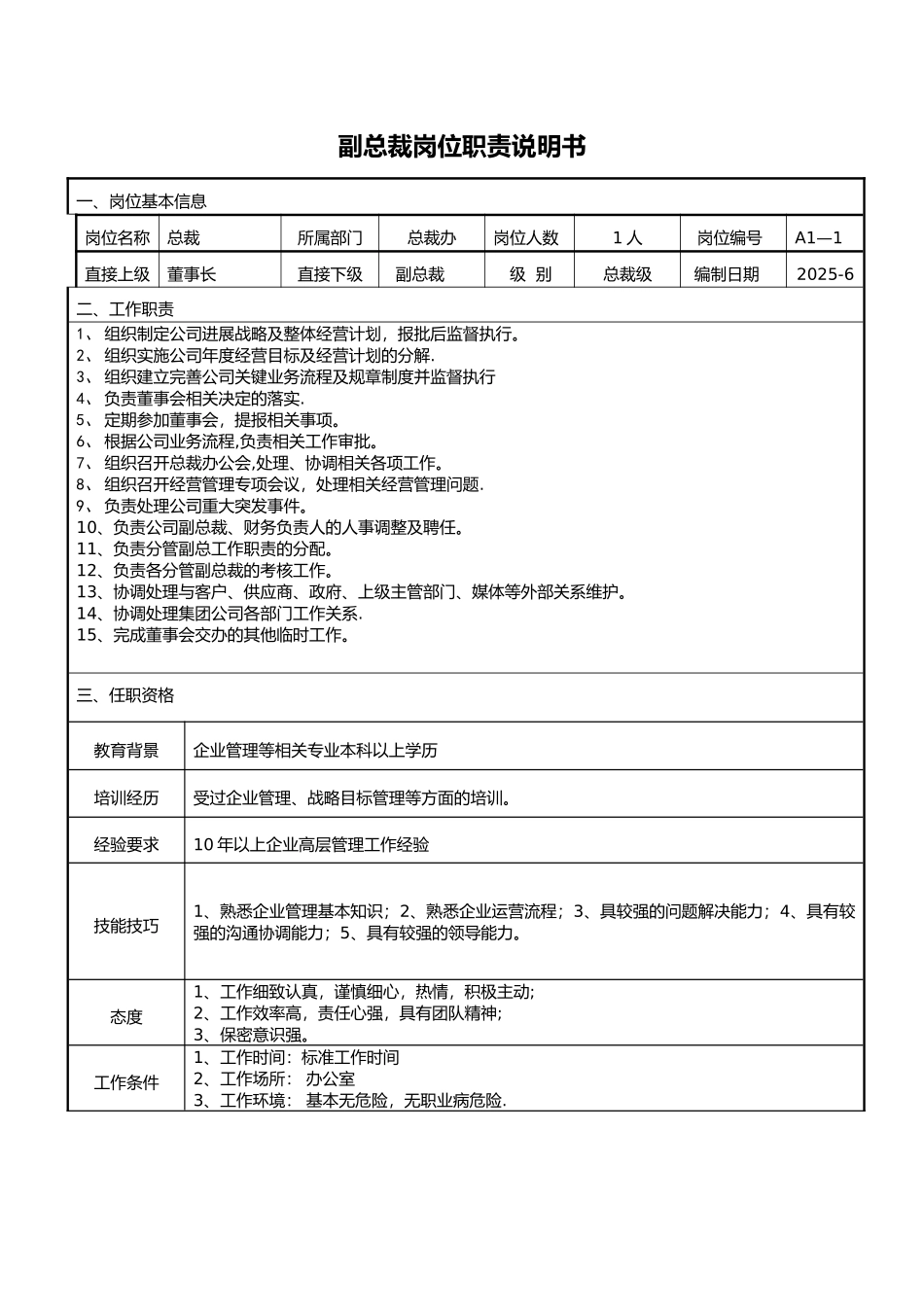 公司各部门组织架构和岗位职责_第3页