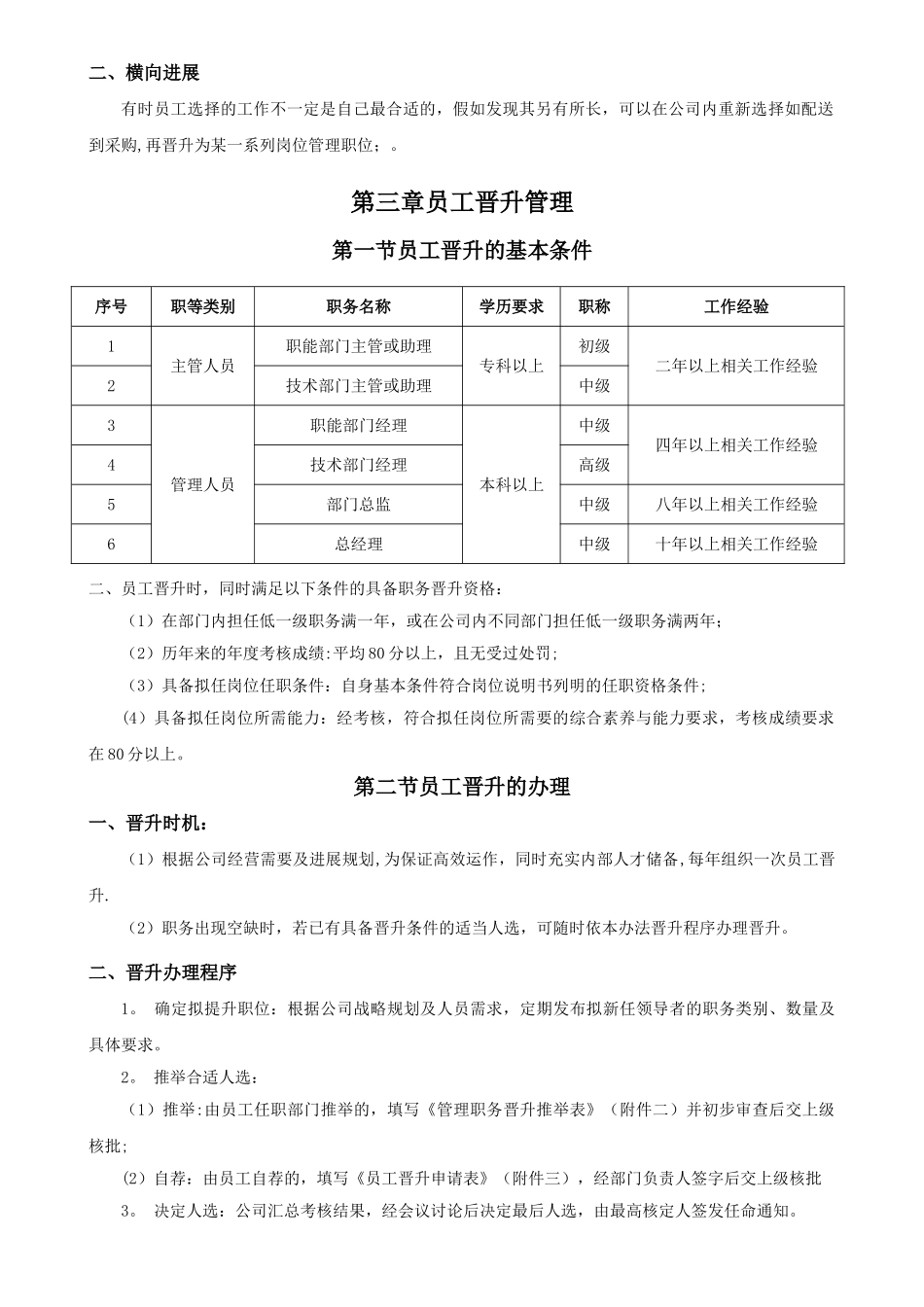 公司员工晋升管理制度34078_第2页