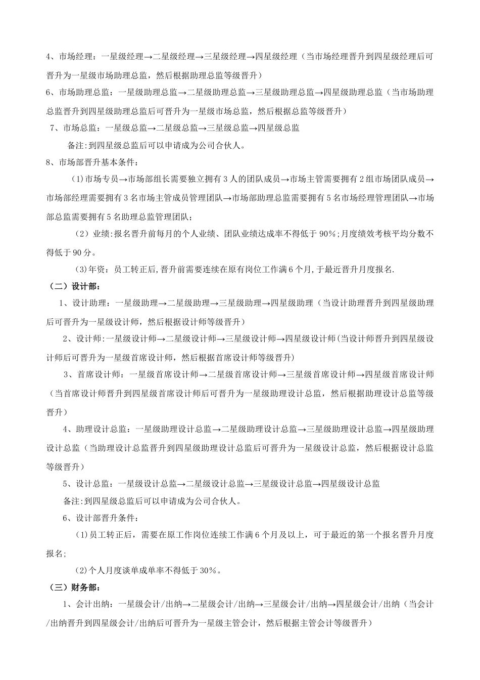 公司员工晋升管理制度完整版34112_第3页