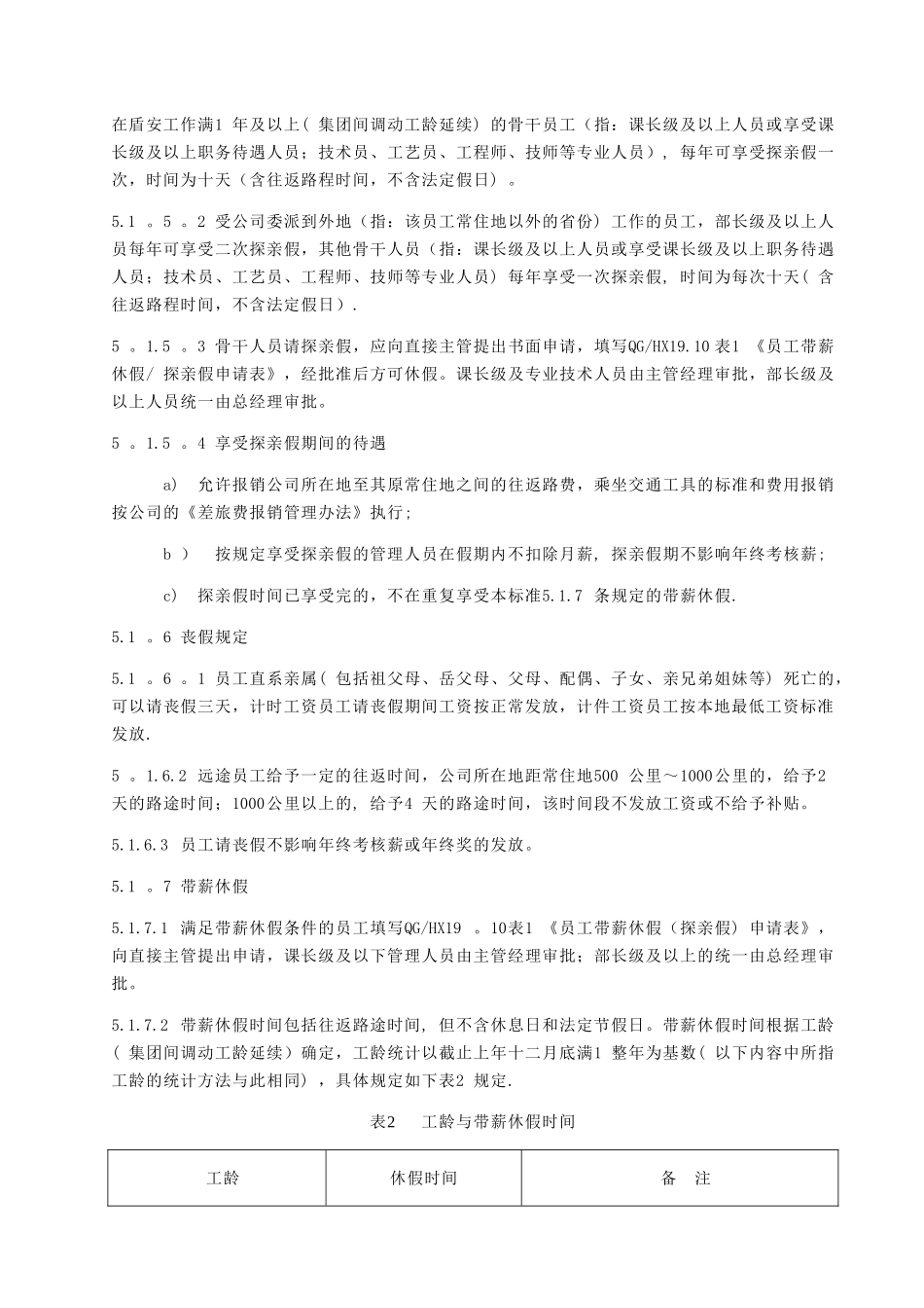 公司员工福利管理标准_第3页