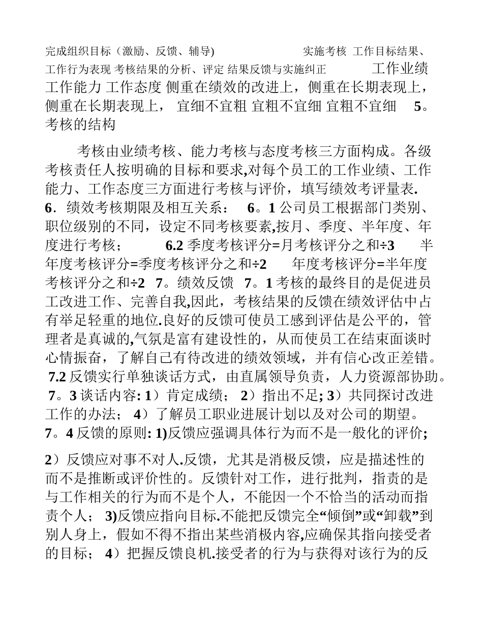 公司员工考核办法_第3页