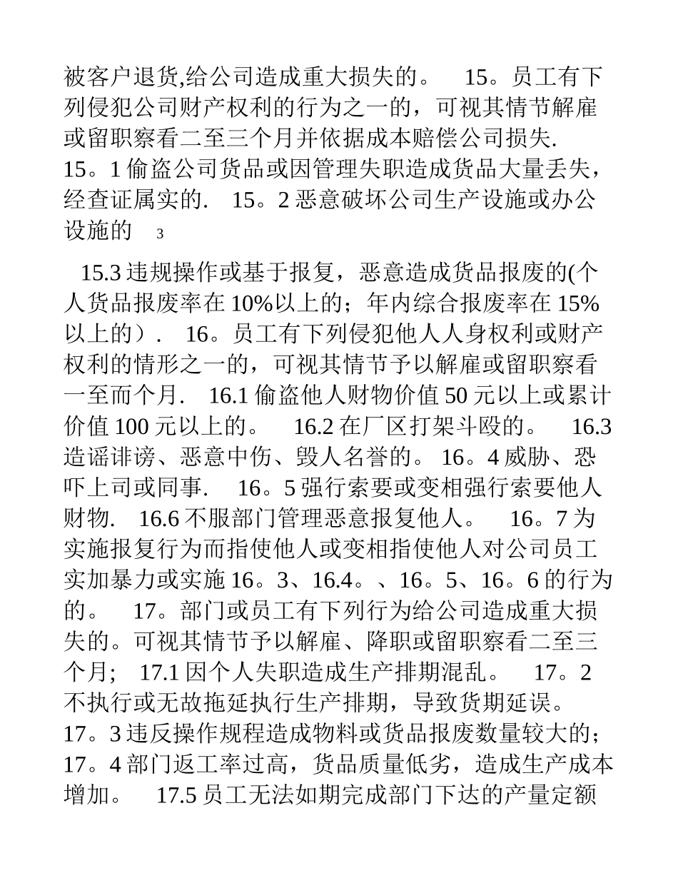 公司员工行为规范及处罚条例_第3页