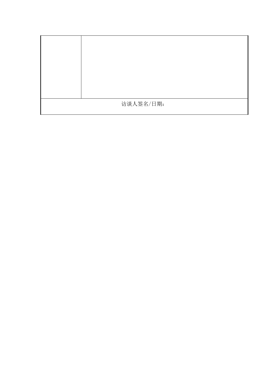 公司员工访谈记录表_第2页