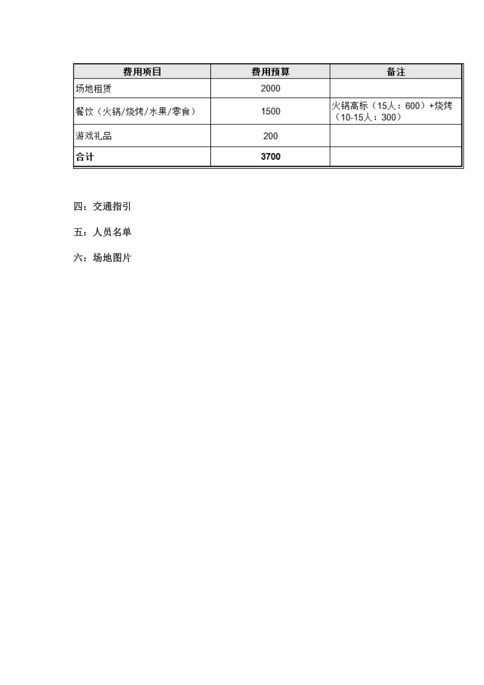 公司团队建设活动方案模板_第2页
