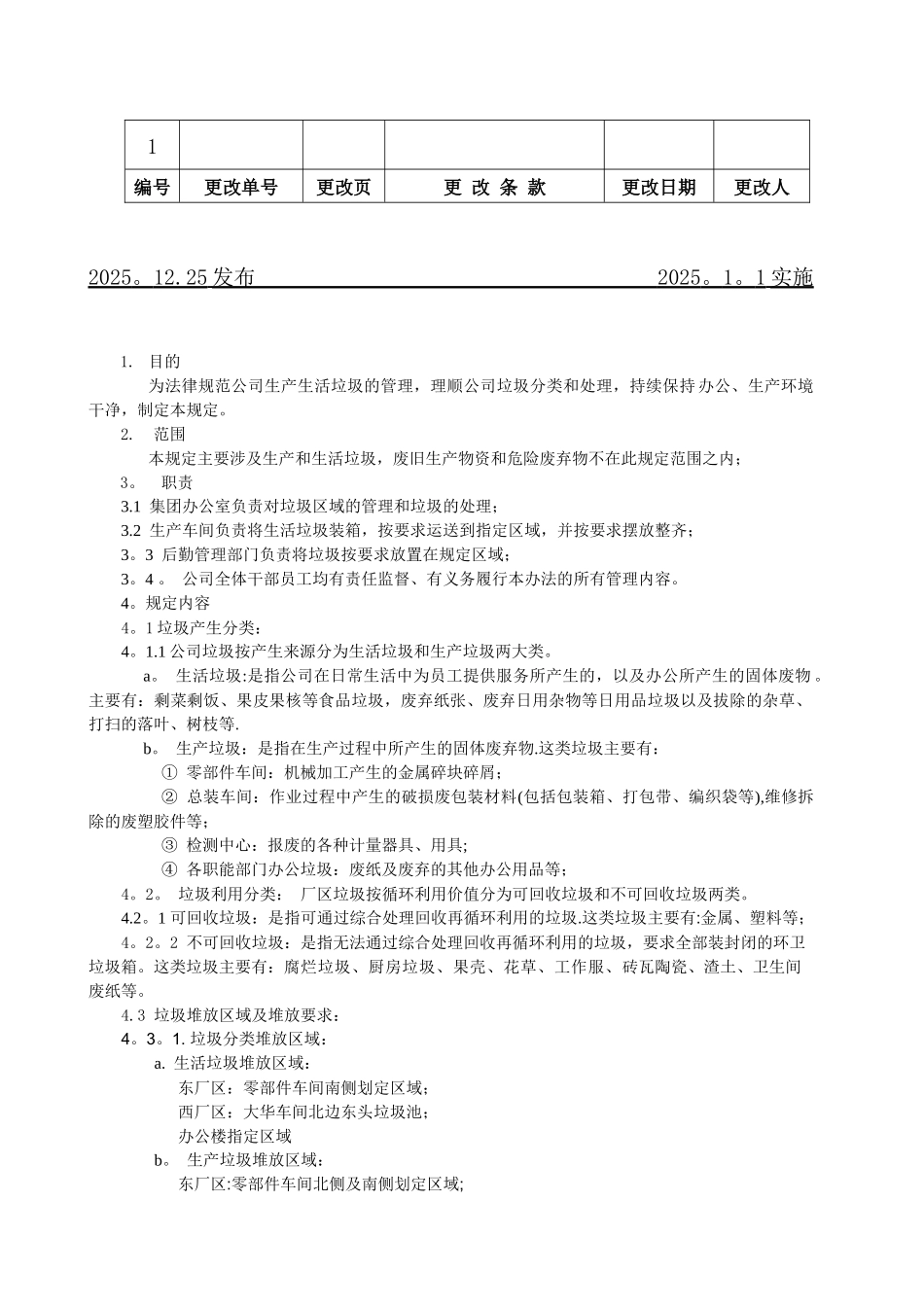 公司垃圾管理办法_第2页