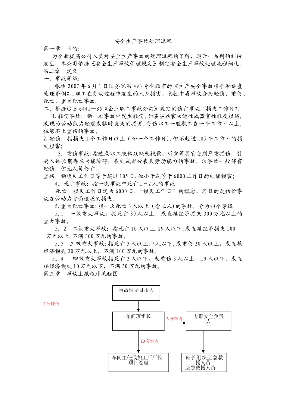 公司安全事故处理流程文件_第1页