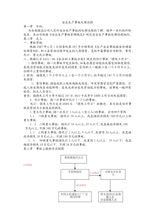 公司安全事故处理流程文件