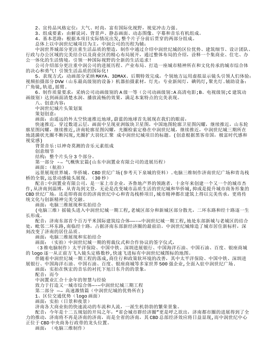 公司宣传片策划方案_第2页