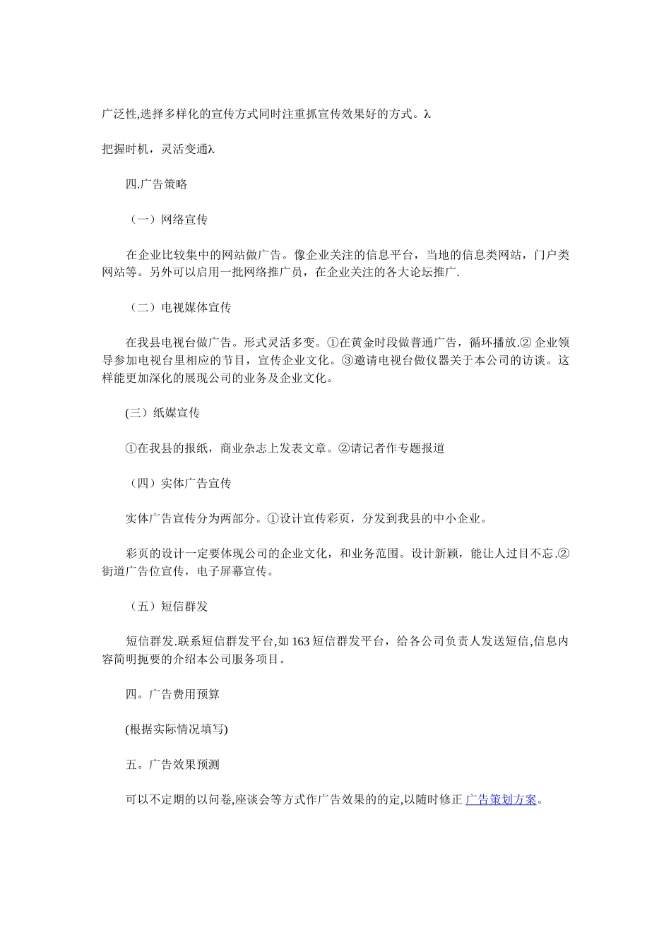 公司宣传策划方案范文_第2页