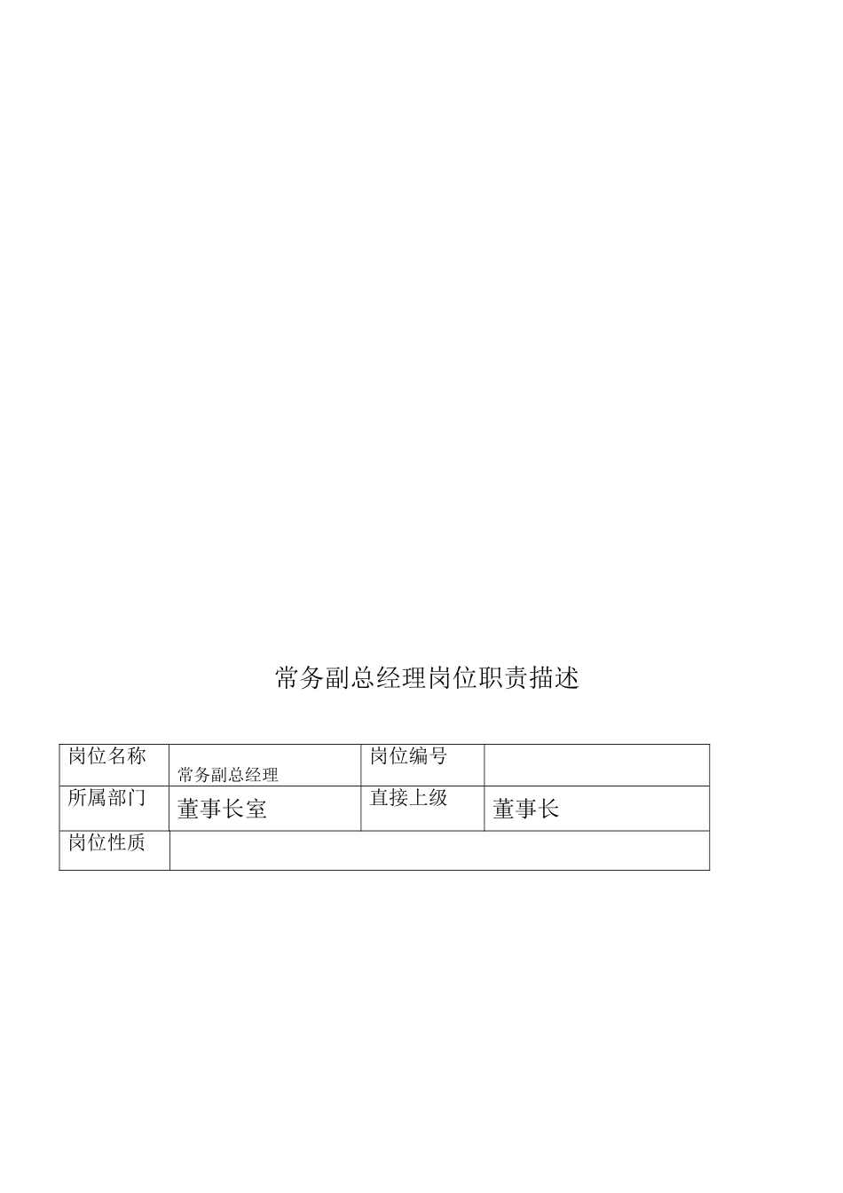 公司岗位职责架构图_第2页