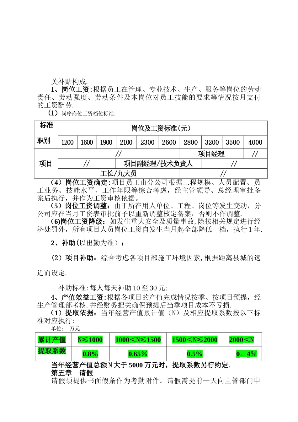 公司工资分配方案32551_第3页