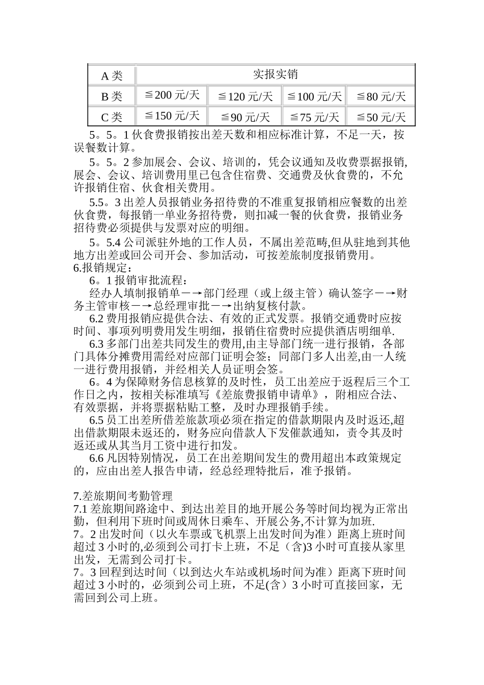 公司差旅管理制度_第3页
