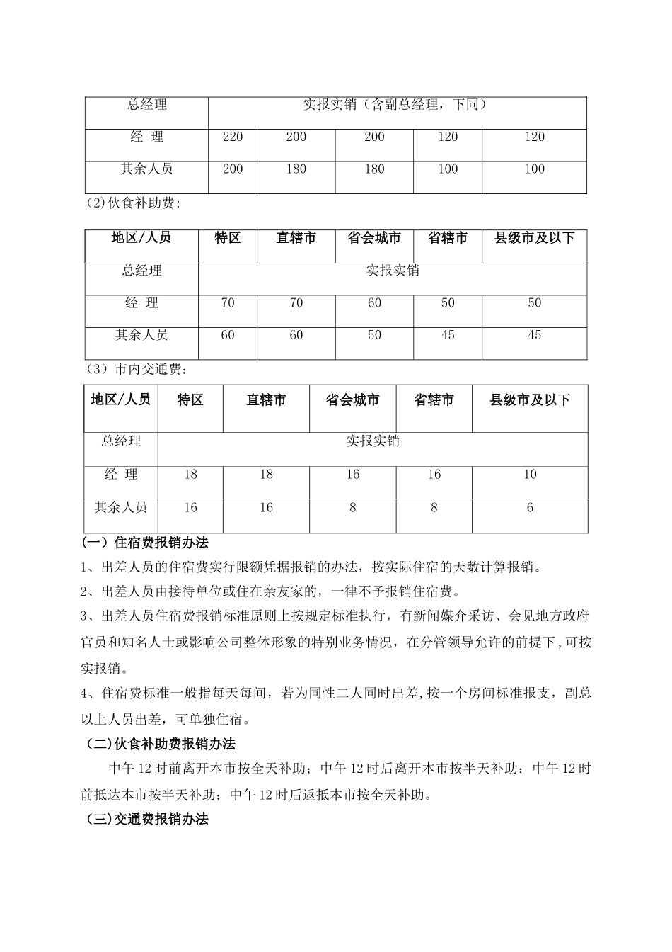 公司差旅费报销管理制度及流程32596_第2页