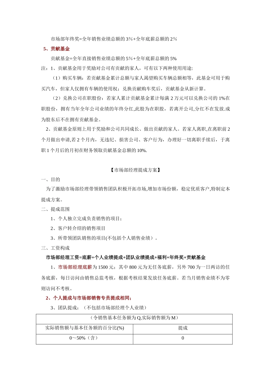 公司市场部薪酬提案_第2页