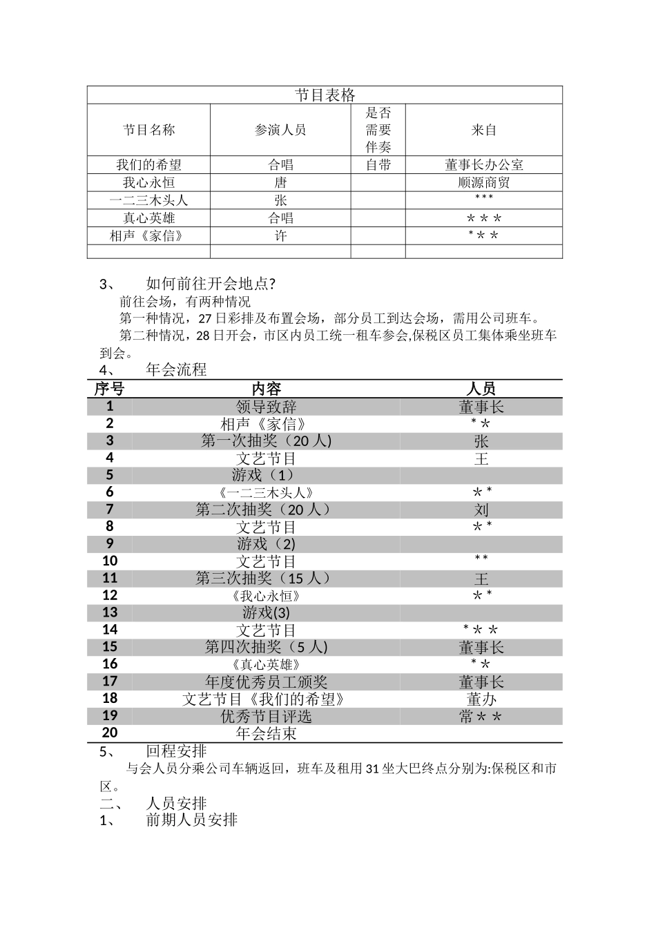公司年会流程安排_第2页