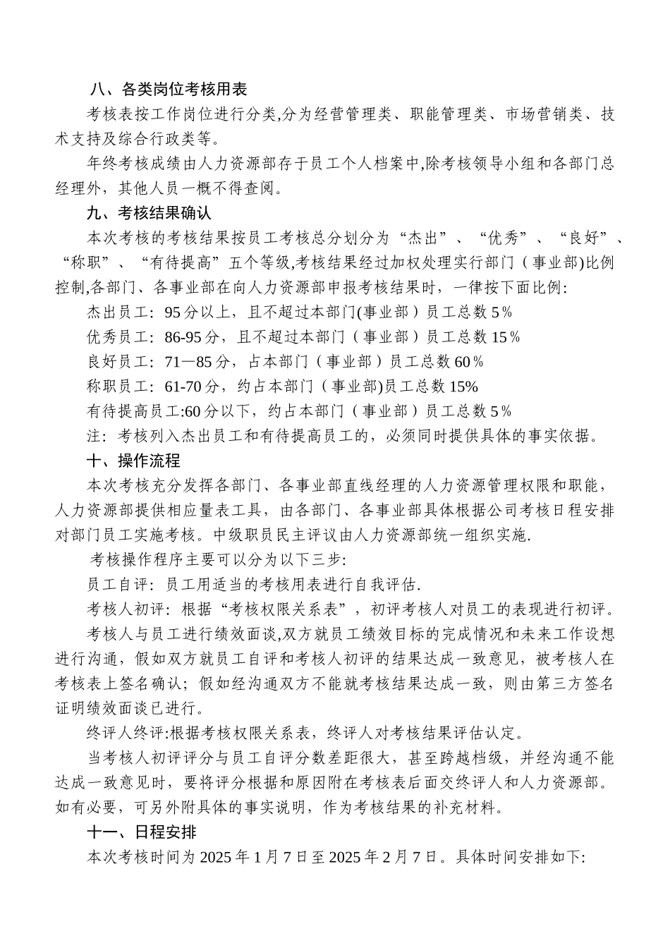 公司年度考核方案_第3页