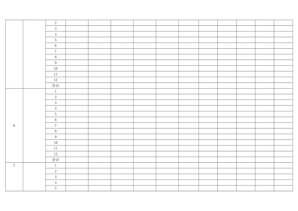 公司年度考勤统计表_第3页