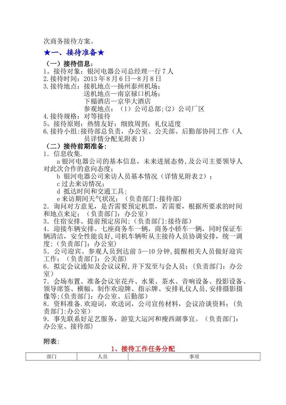 公司接待策划方案_第3页