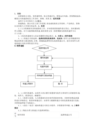公司收发快递管理规定63036
