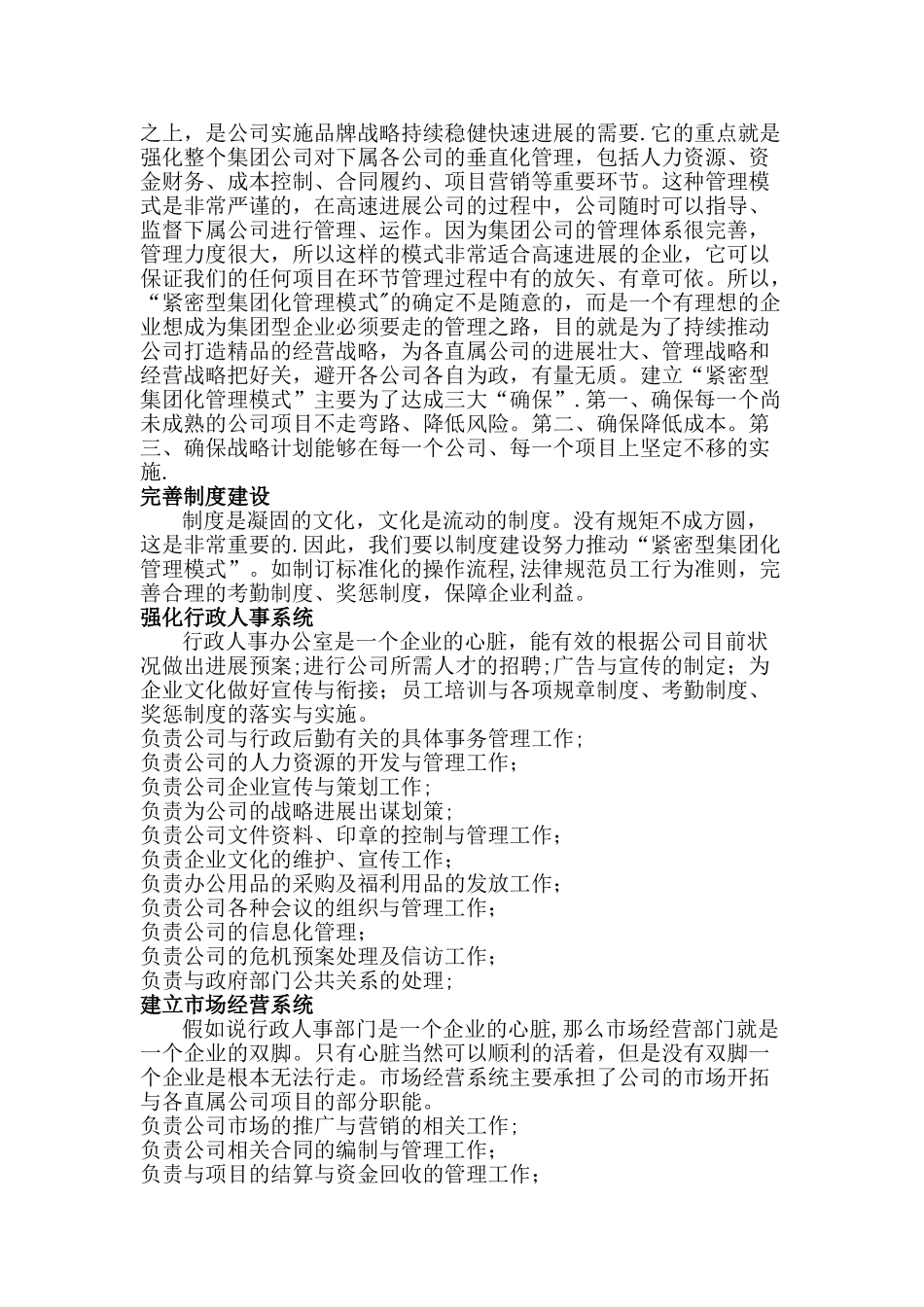 公司整体发展计划书_第2页
