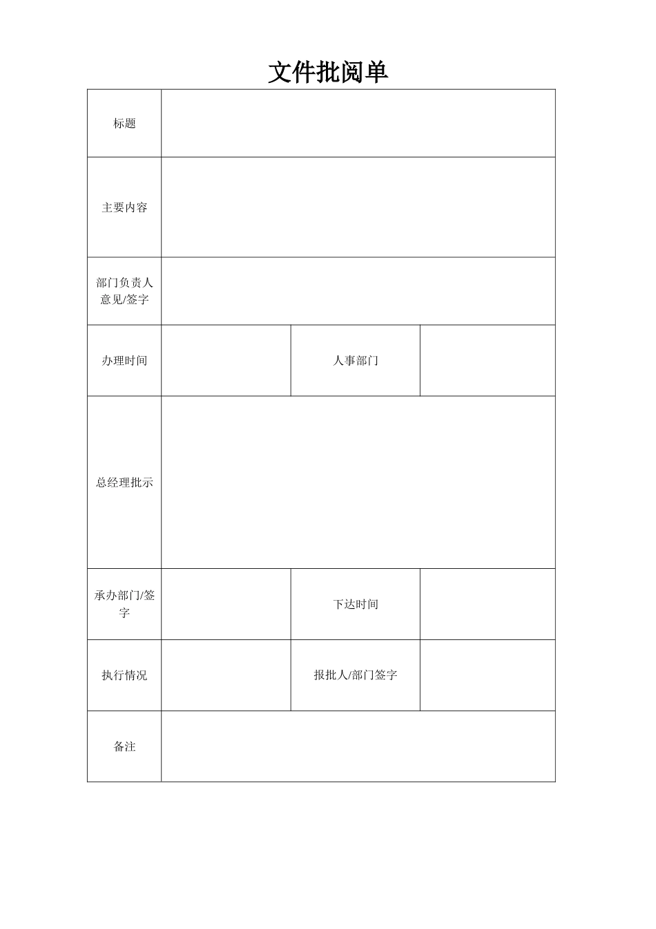 公司文件审批管理规定_第3页