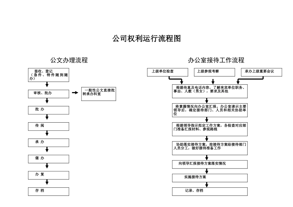 公司权利运行流程图_第1页