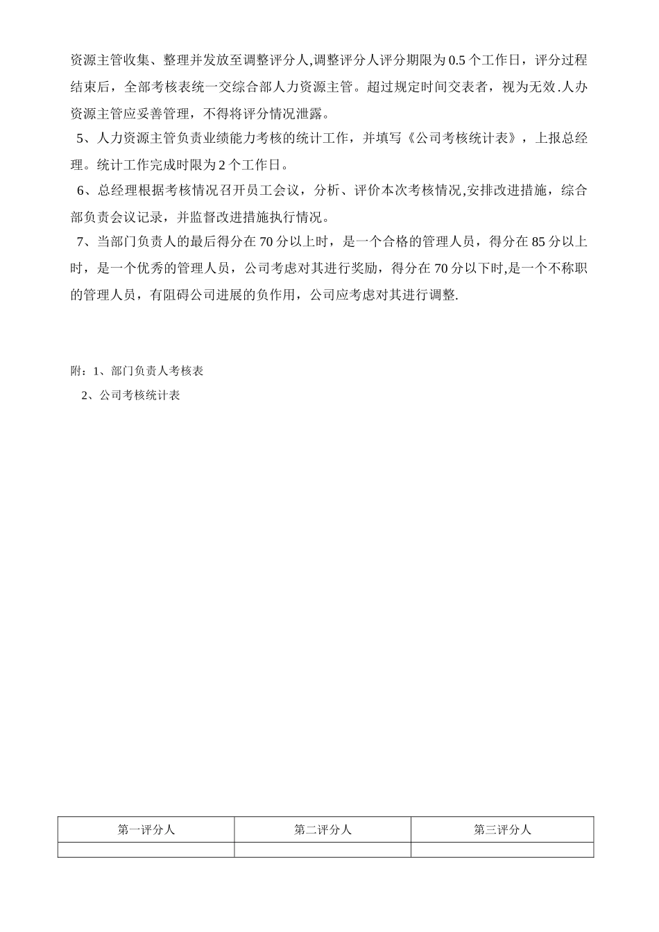 公司检查考核制度_第2页