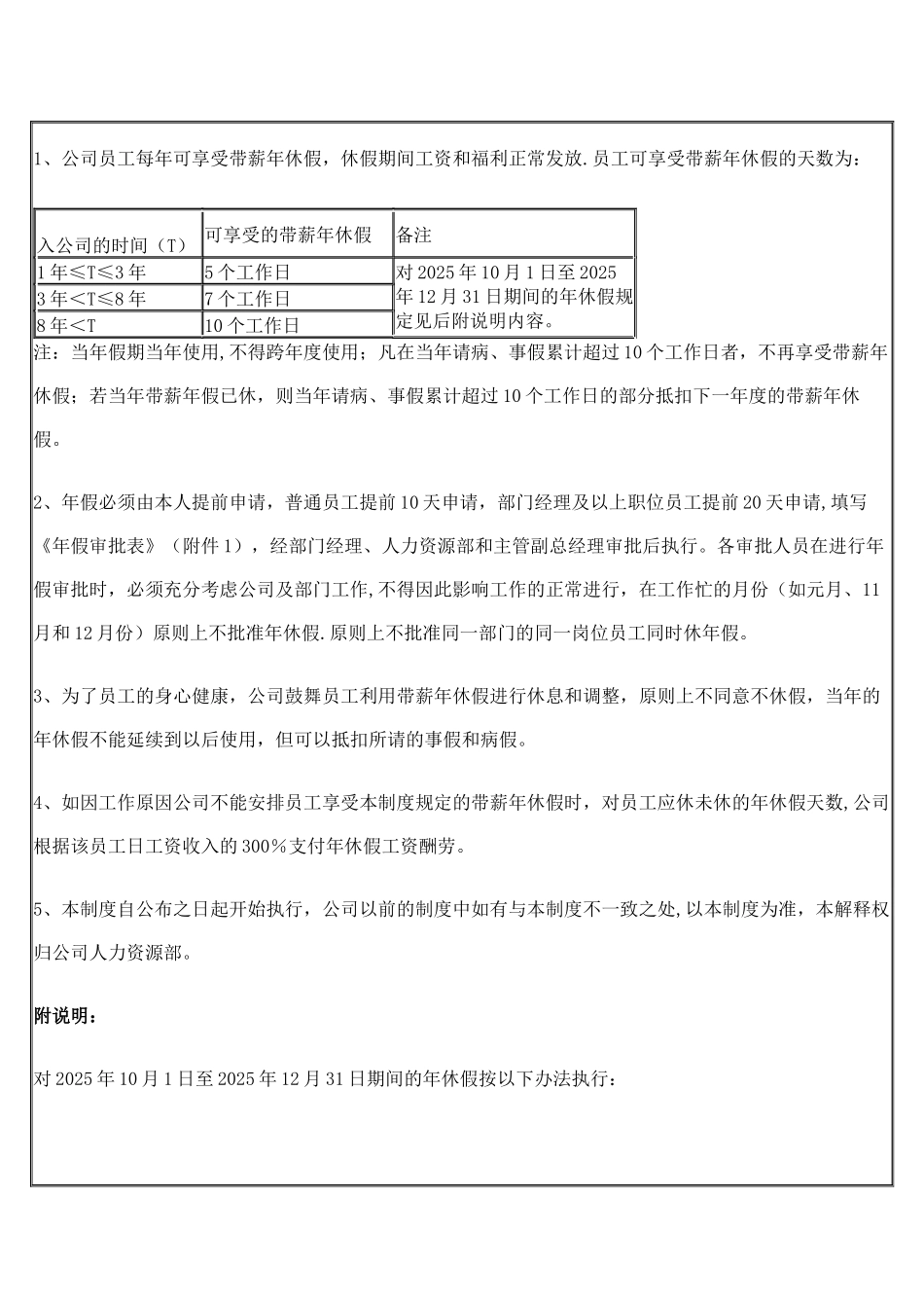 公司福利管理制度_第3页