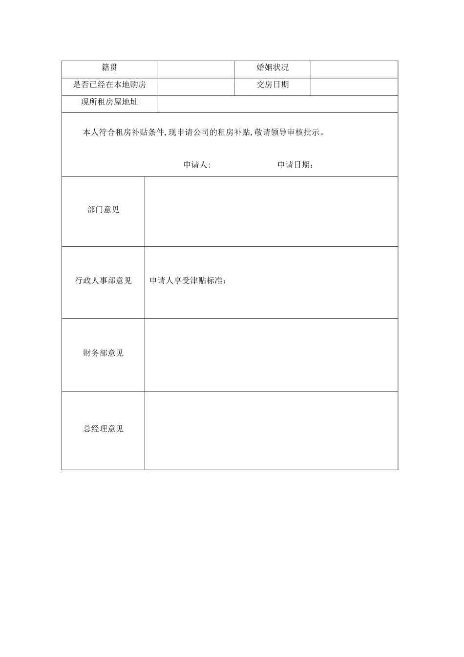 公司租房津贴管理规定_第3页