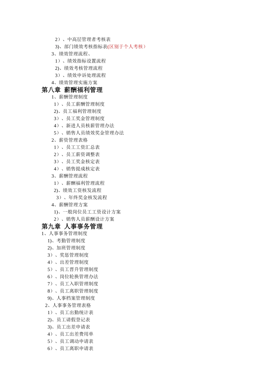 公司管理制度框架_第3页