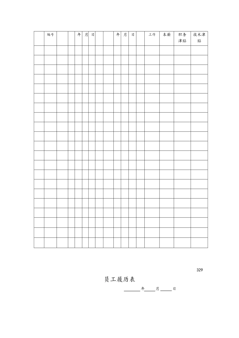 公司管理表格大全_第3页