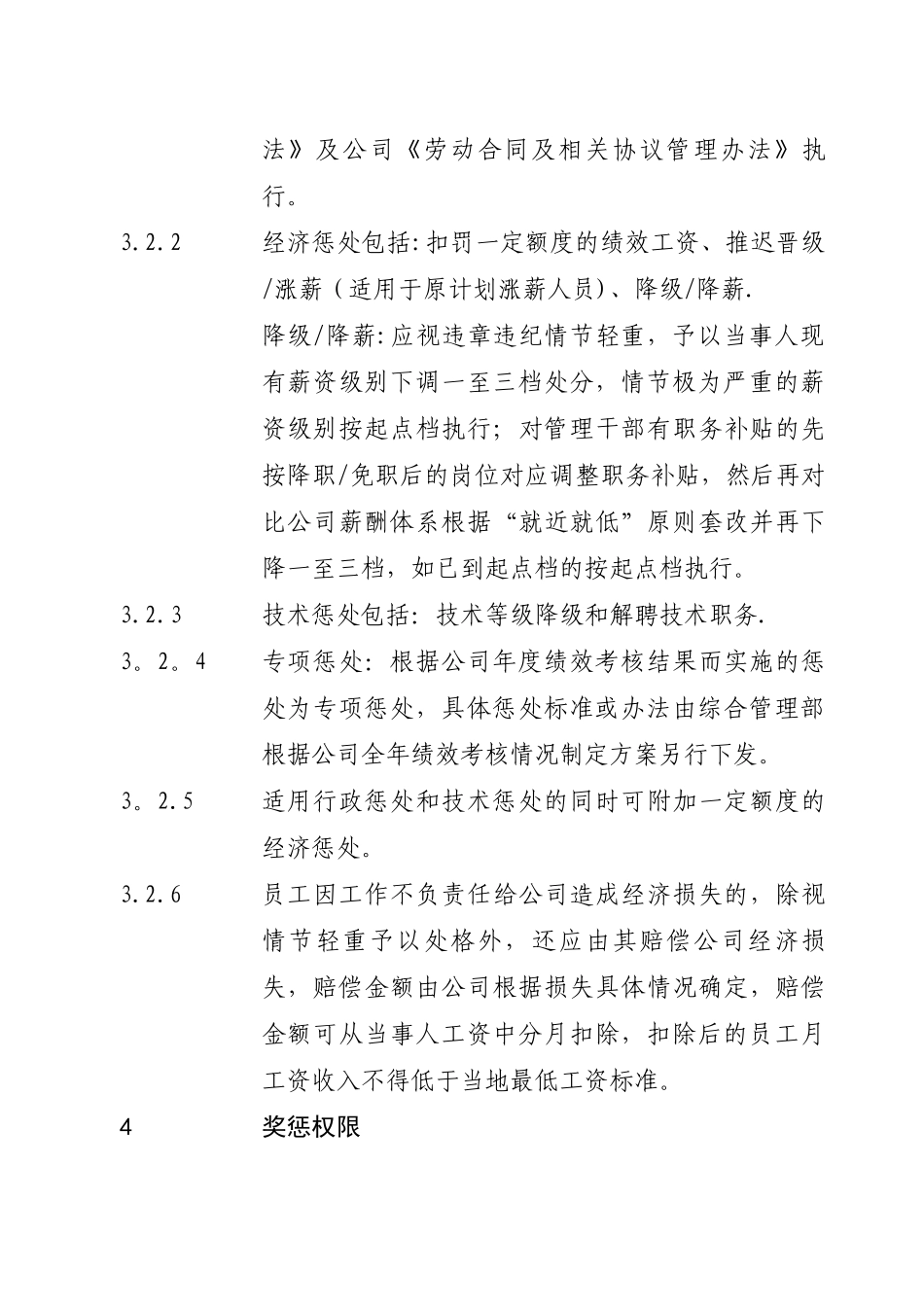 公司级奖惩规定范本_第3页