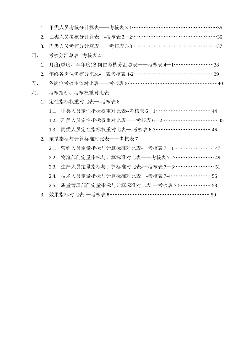公司绩效考核全套流程表格_第2页