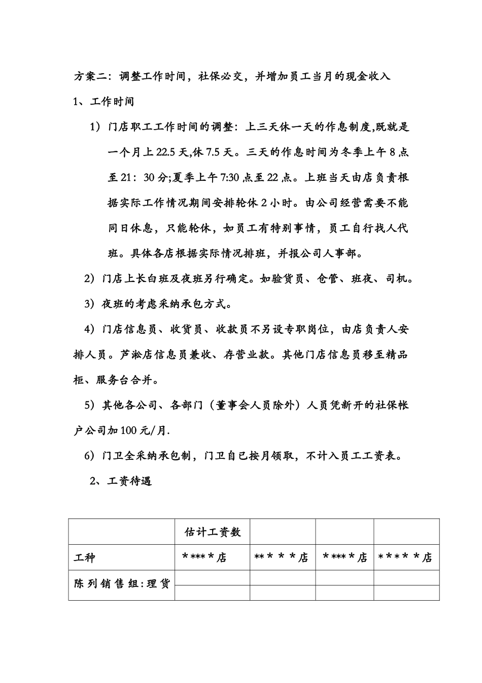 公司薪资方案分析报告_第2页