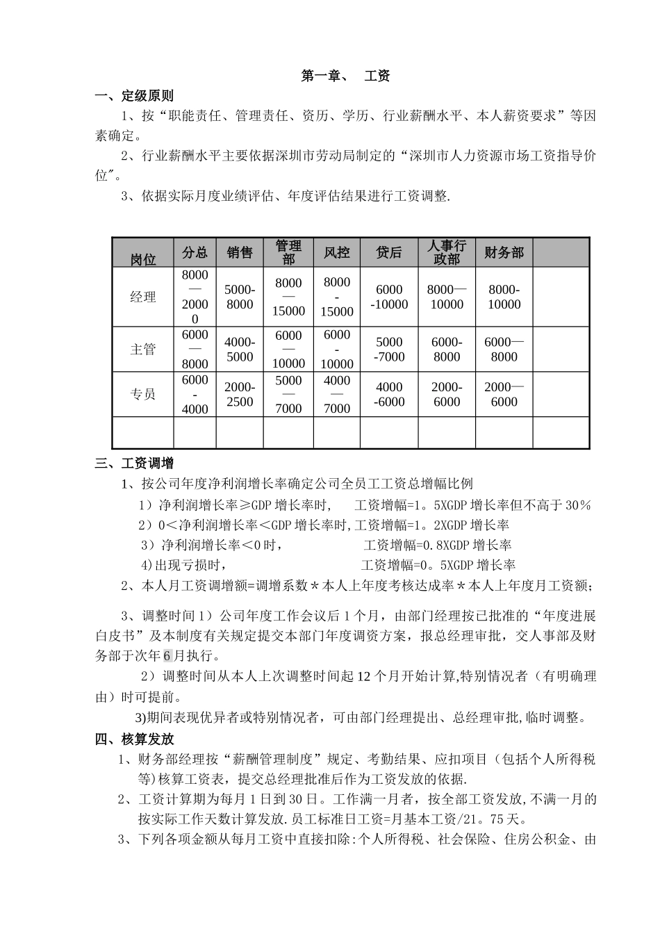 公司薪酬绩效管理制度_第2页