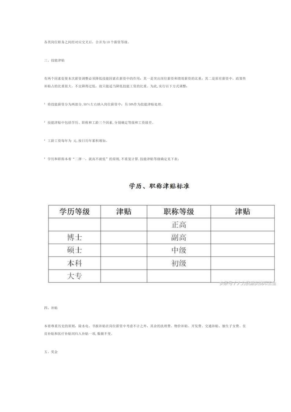 公司薪酬调整办法_第2页