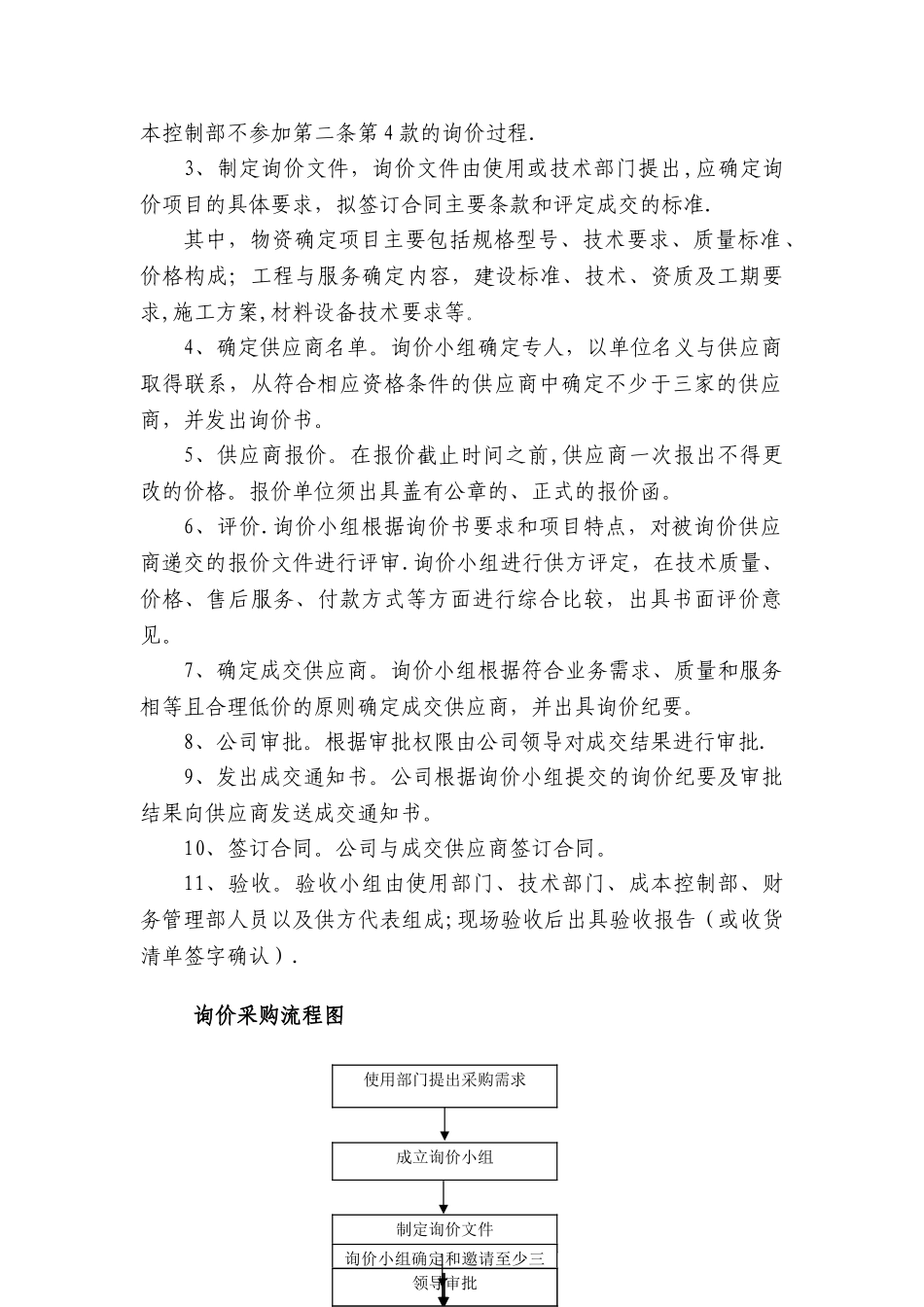 公司询价管理办法_第2页