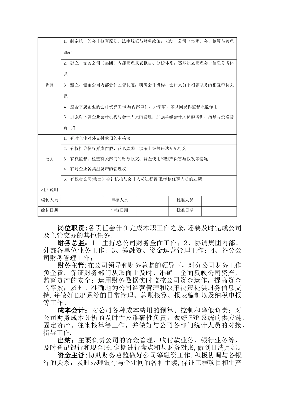 公司财务规划书--_第2页
