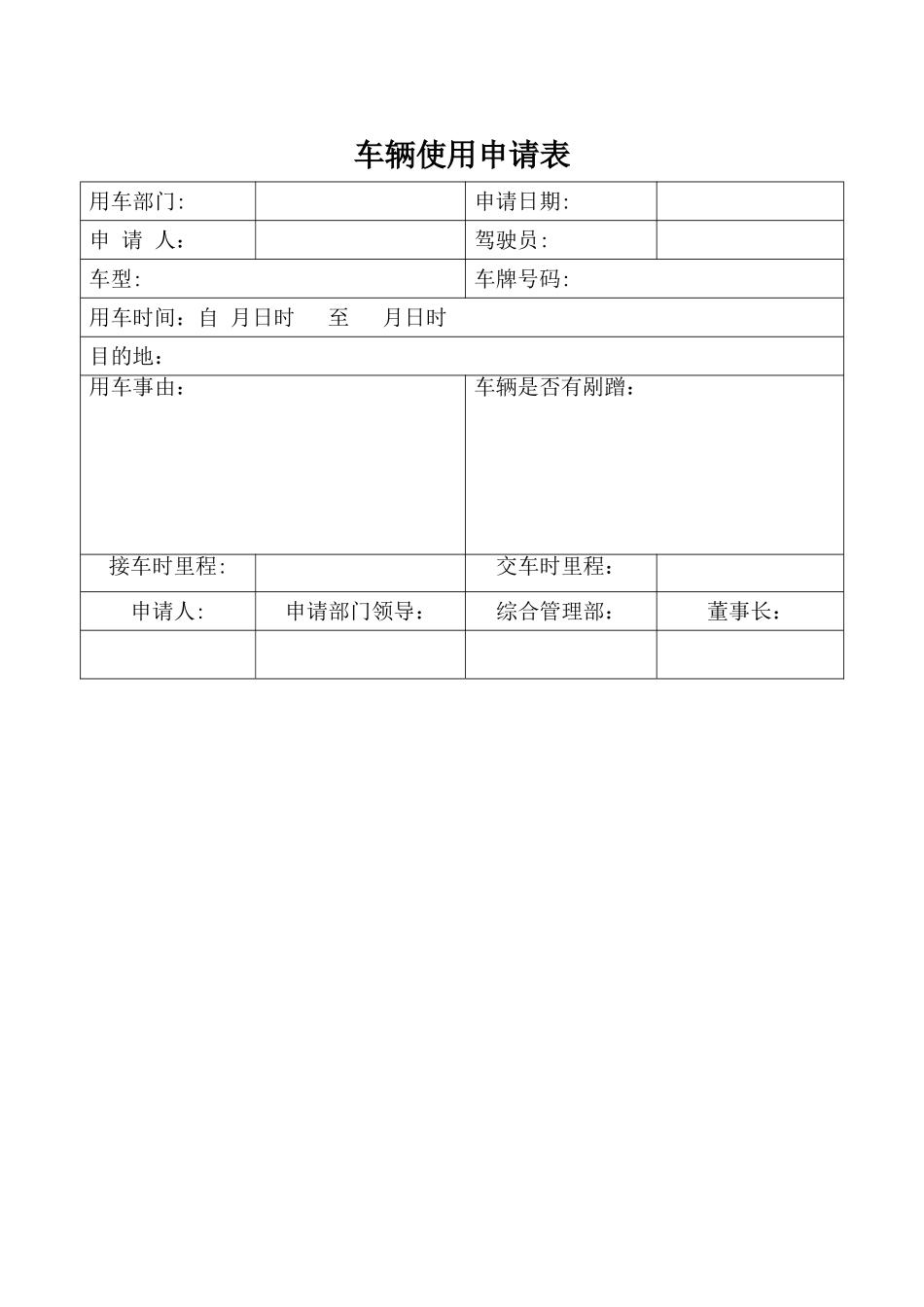 公司车辆使用流程_第3页