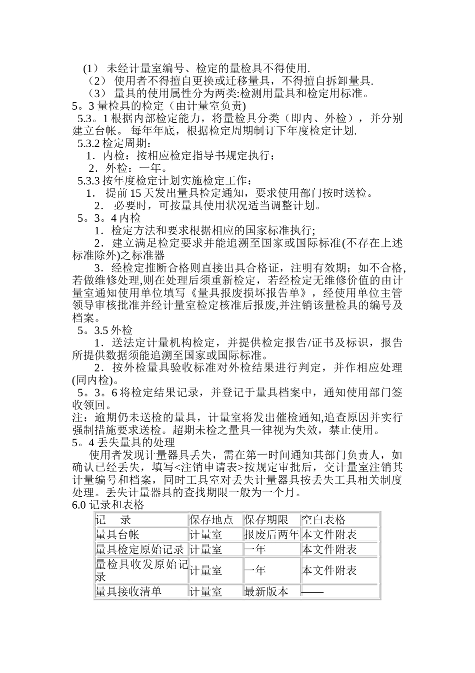 公司量检具管理制度_第2页