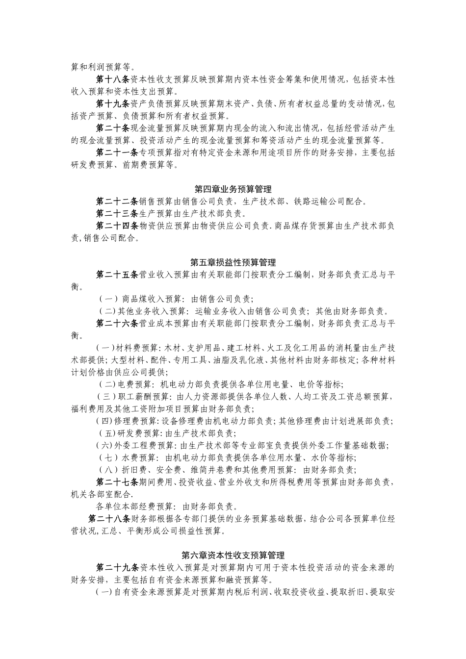 公司预算管理办法_第3页