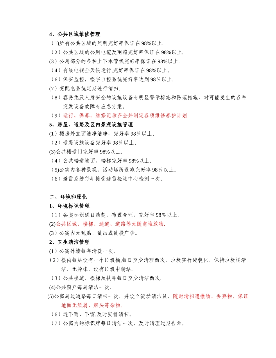 公寓管理服务标准_第2页